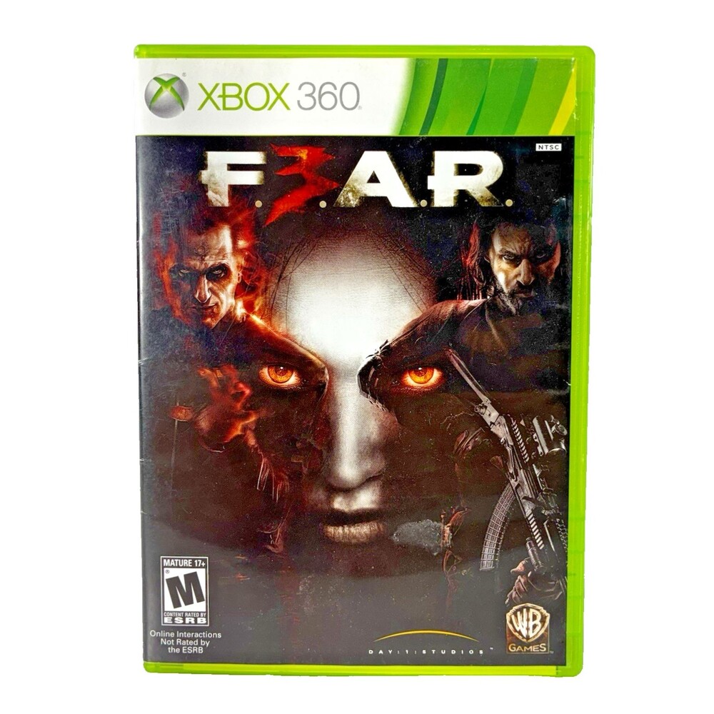 F.E.A.R. 3 Microsoft Xbox 360 WB Games Complete w/ Manual & Content Card Tested